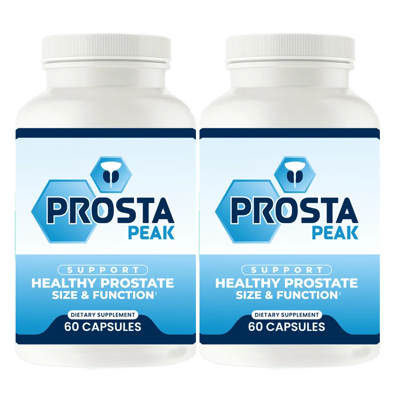 ProstaPeak Men's Wellness Supplement Bottle (2 Bottle / 60 Day Pack)